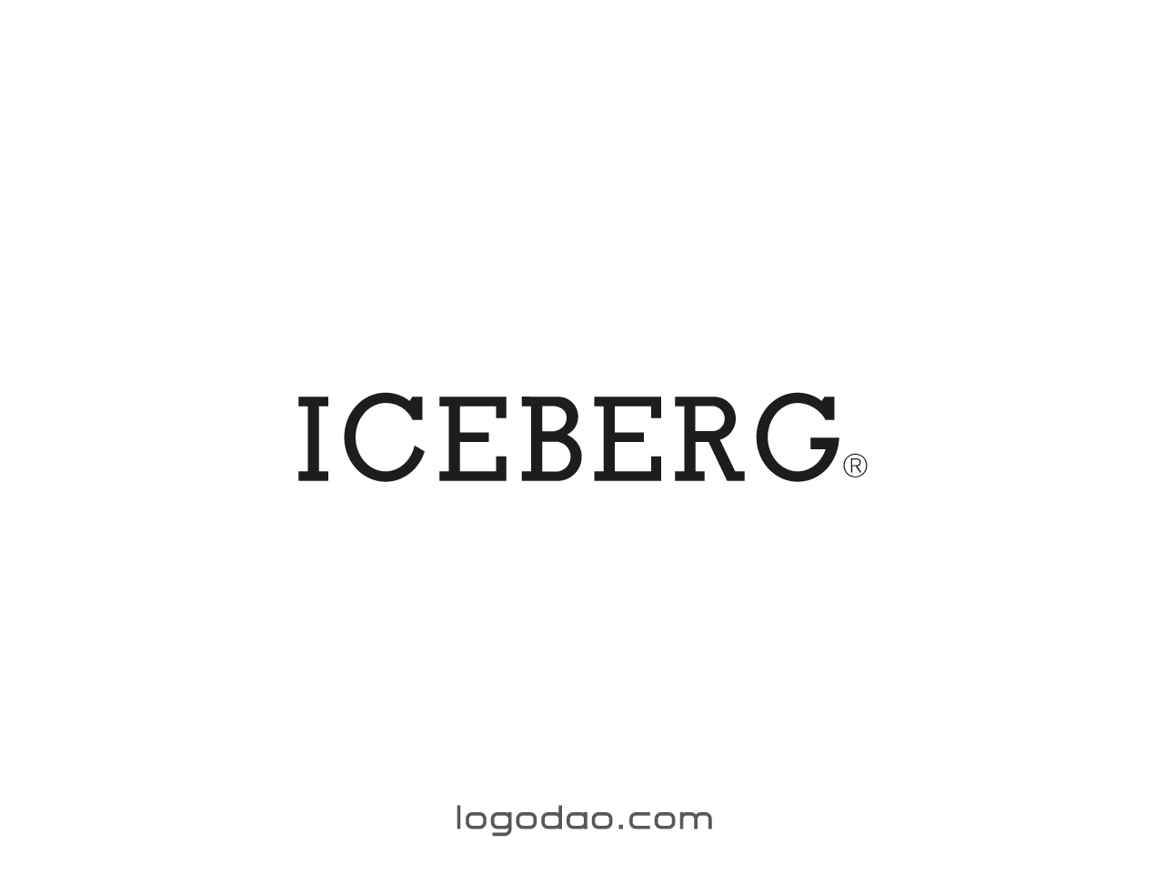 冰山iceberg矢量logo素材下载